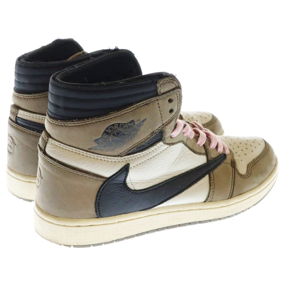 エアジョーダン1 Travis 27.5 楽天市場】NIKE AIR JORDAN 1 HI OG TRAVIS SCOTT SP sail/black