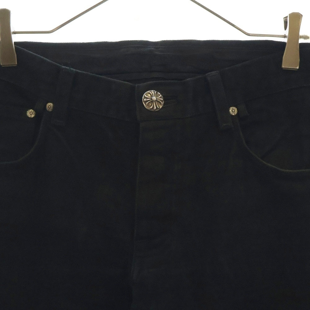 CHROME HEARTS(クロムハーツ) DENIM STRAIGHT PANTS 5POCKET デニムストレートパンツ5ポケット JVPタグ インディゴ
