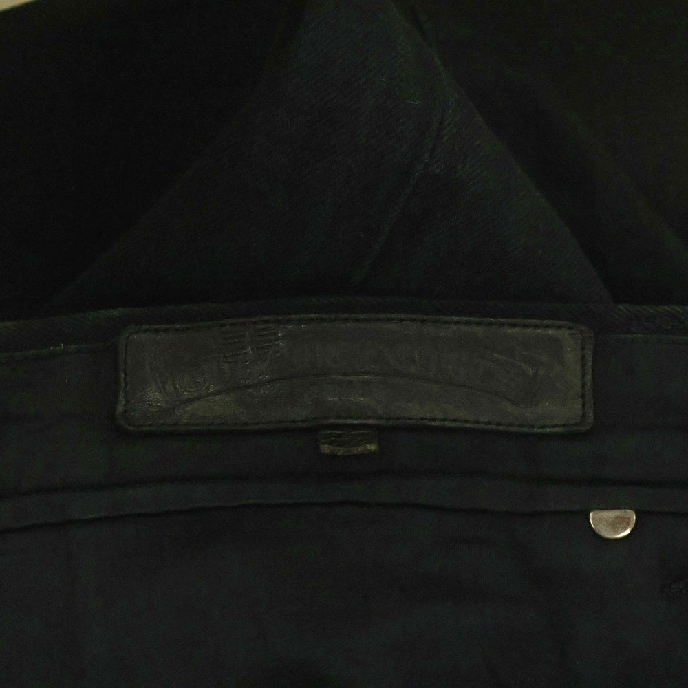 CHROME HEARTS(クロムハーツ) DENIM STRAIGHT PANTS 5POCKET デニムストレートパンツ5ポケット JVPタグ インディゴ