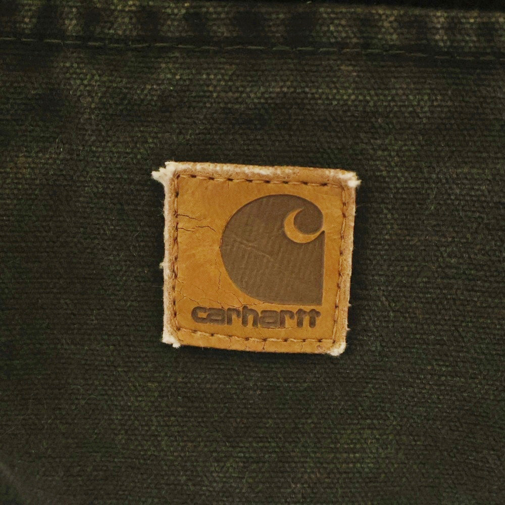 CARHARTT(カーハート) 00s DETROIT JACKET USA製 デトロイト ダックワークジップアップジャケット モスグリーン J97MOS