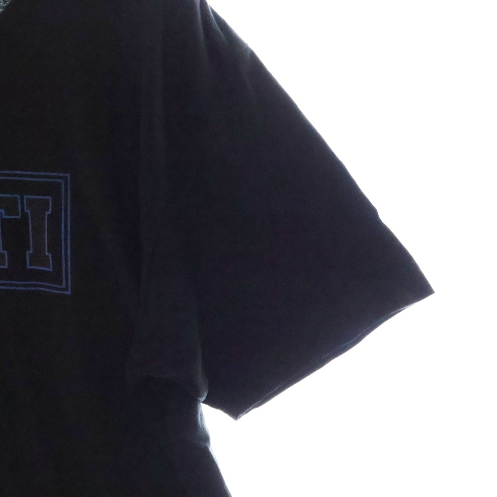 CHROME HEARTS(クロムハーツ) FOTI COLL プリント 半袖Tシャツ カットソー ブラック