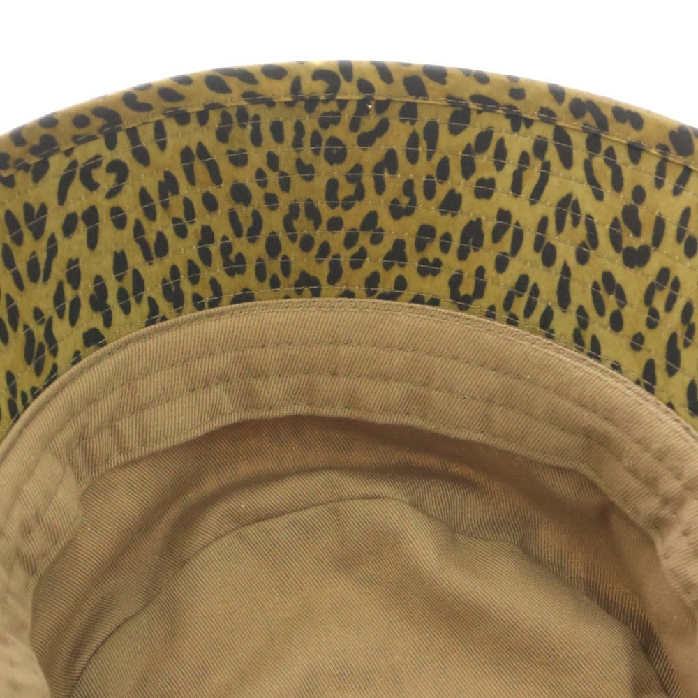 SUPREME(シュプリーム) 20SS ×Barbour Waxed Cotton Crusher バブアー ワックスド コットン レオパード クラッシャーハット 帽子 ベージュ