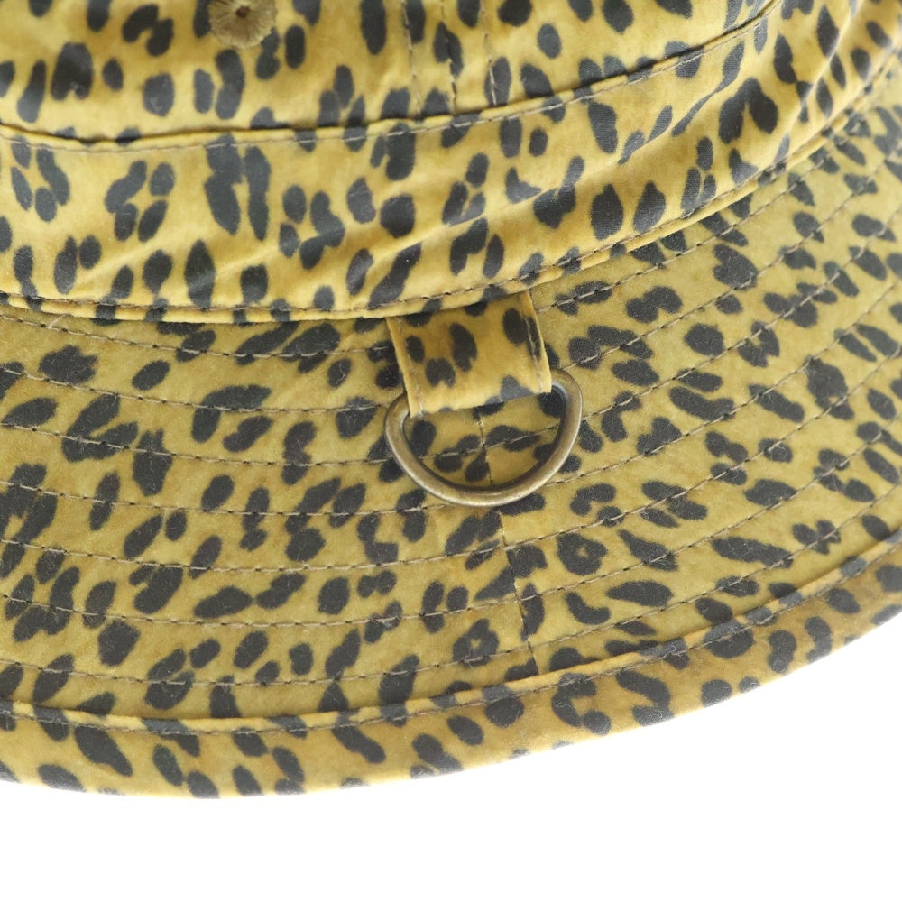 SUPREME(シュプリーム) 20SS ×Barbour Waxed Cotton Crusher バブアー ワックスド コットン レオパード クラッシャーハット 帽子 ベージュ