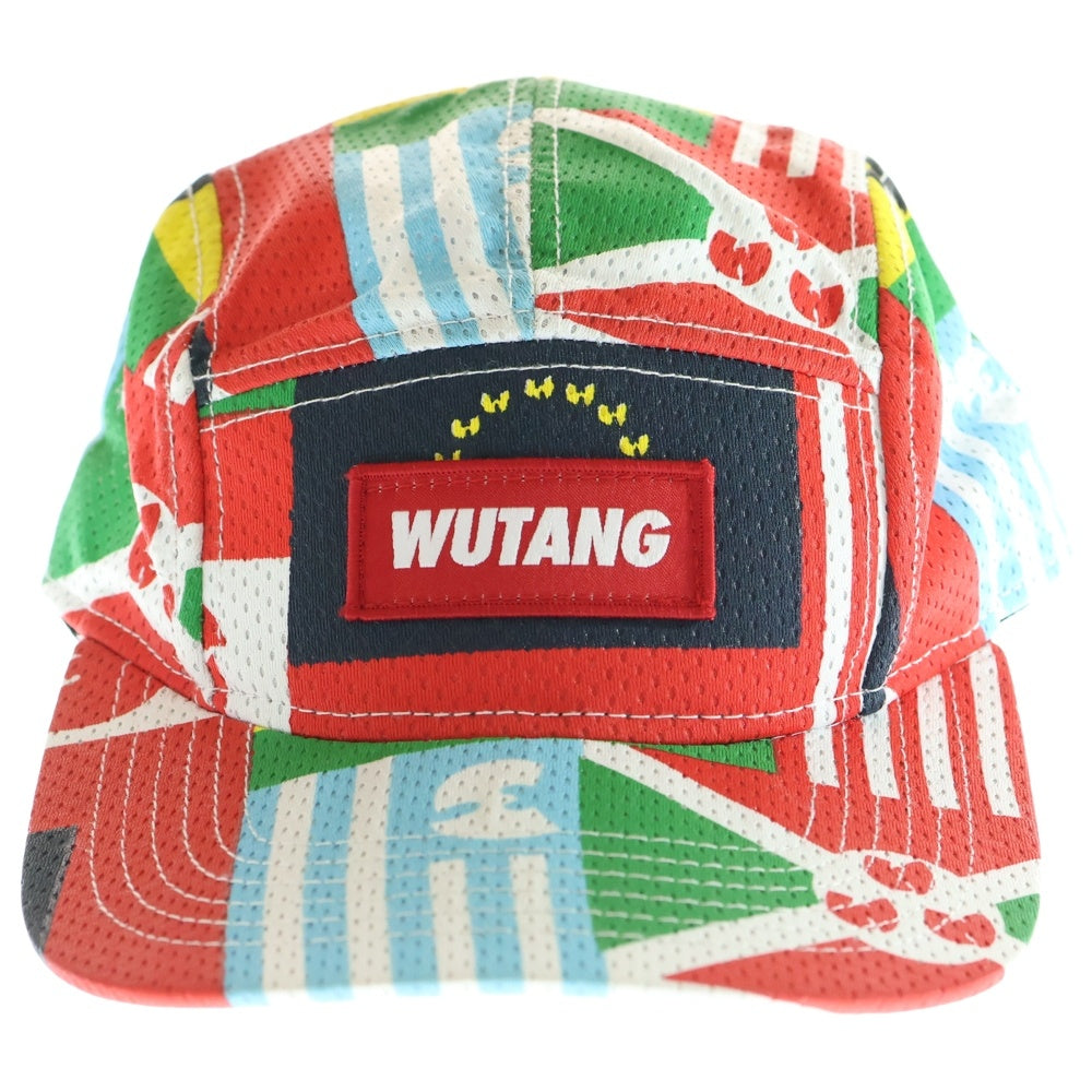 NO BRAND(ノーブランド) WUTANG ウータンクラン 国旗柄 キャンプキャップ 帽子 マルチ