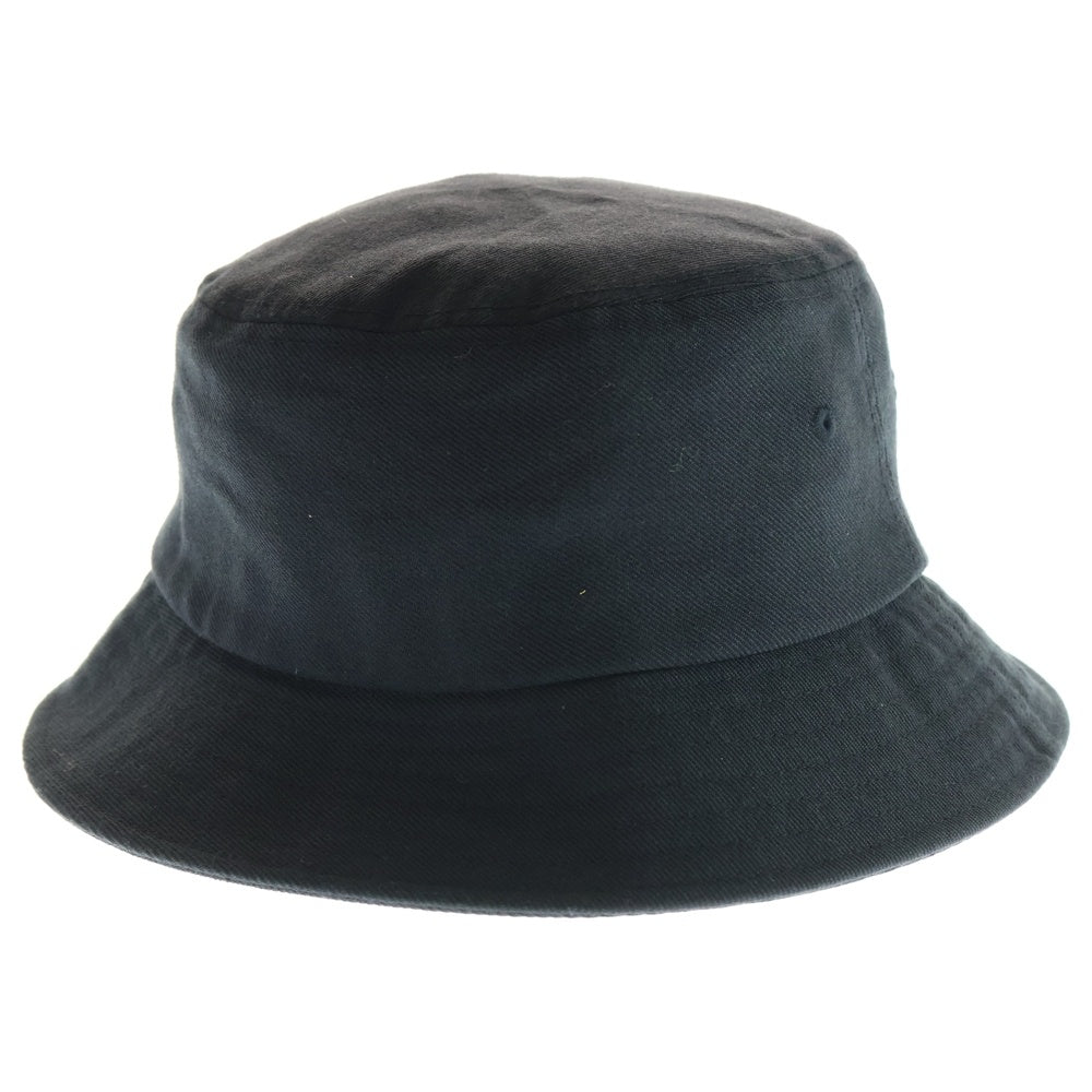 STUSSY(ステューシー) 22AW Big Stock Bucket Hat ビッグストックロゴ 刺繍 バケットハット ブラック