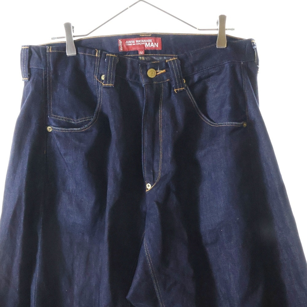 JUNYA WATANABE COMME des GARCONS(ジュンヤワタナベ コムデギャルソン) 19SS ×Levis Engineered Camo Pocket Jean リーバイス カモ 立体裁断 デニムパンツ インディゴ/カモ WC-P923
