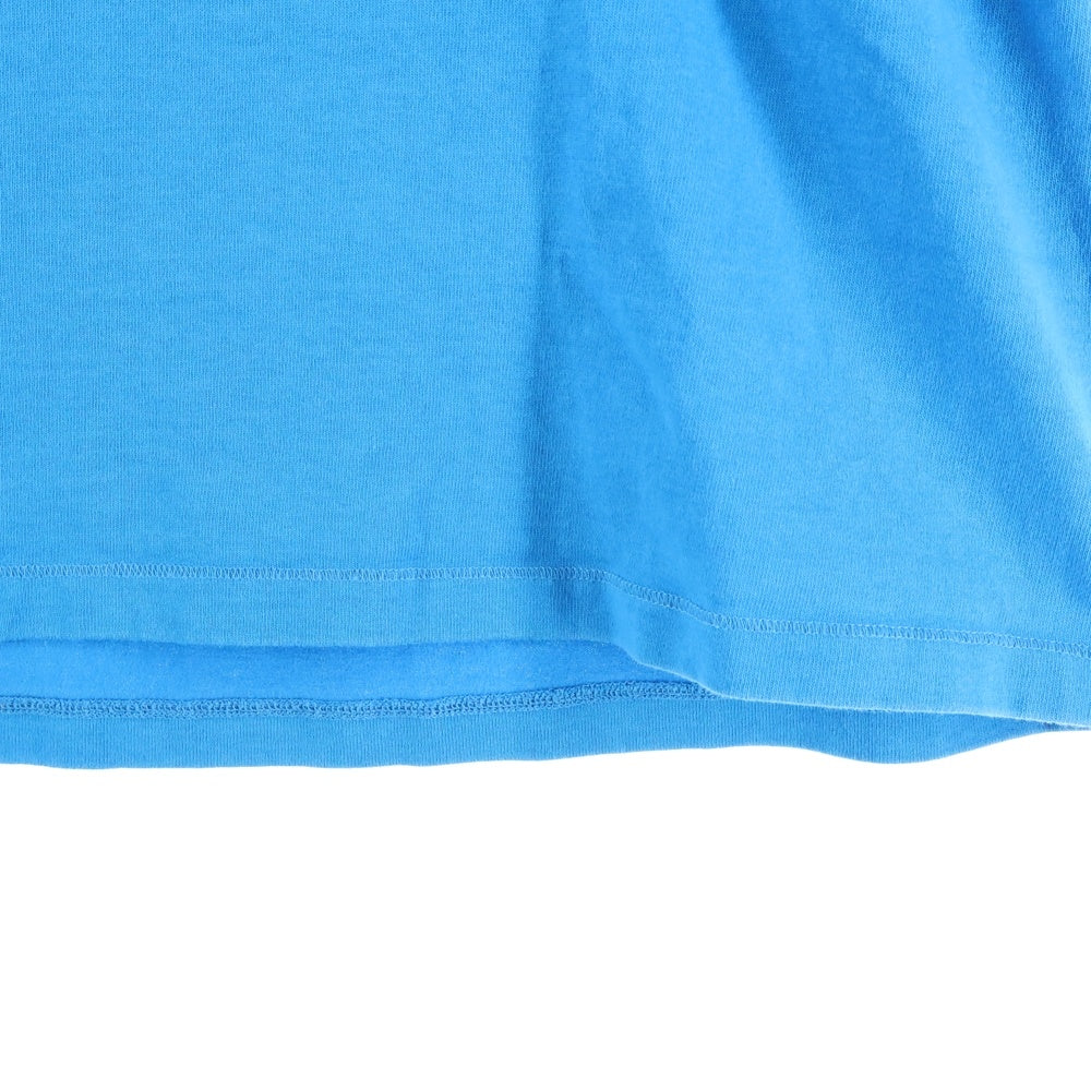 Needles(ニードルス) 22SS Papillon embroidery ロゴ刺繍半袖Tシャツ カットソー ブルー KP346