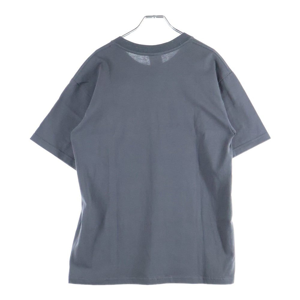 GOODENOUGH(グッドイナフ) Front stitch logo tee グラム g 刺繍 フロント ロゴ Tシャツ チャコール