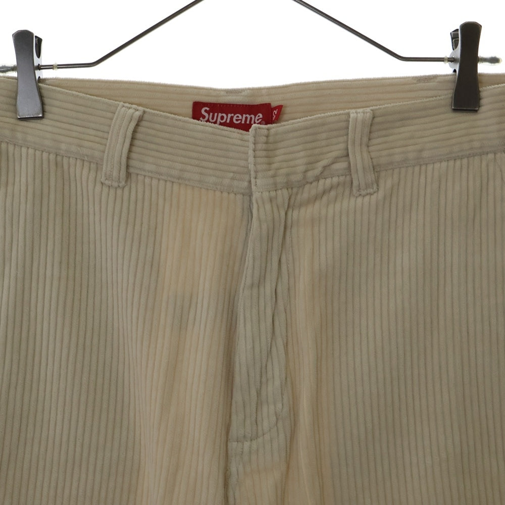 SUPREME(シュプリーム) 17SS Wide Wale Corduroy Work Short ワイド ワーレイ コーデュロイ ワークショーツ ハーフパンツ ナチュラル