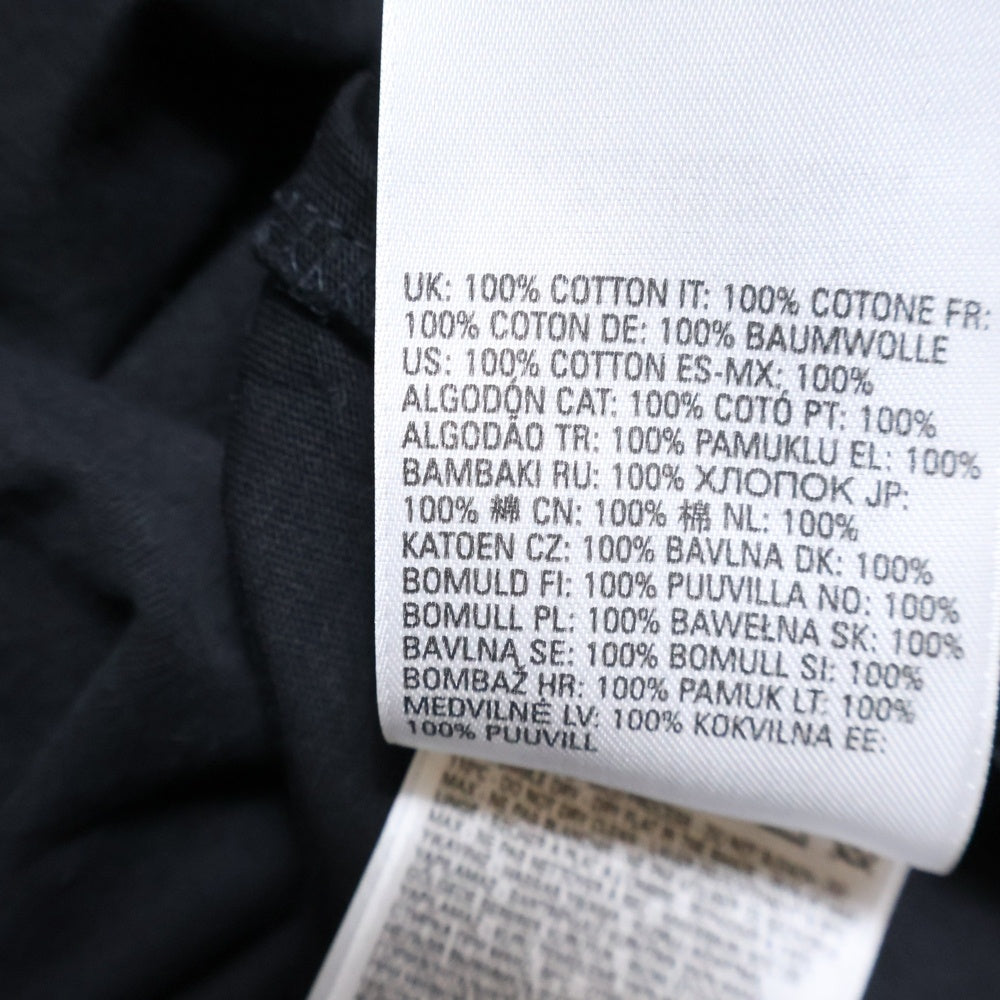 DIESEL(ディーゼル) T-HILARY-L1 ロゴプリント 長袖Tシャツ ブラック A12541 レディース