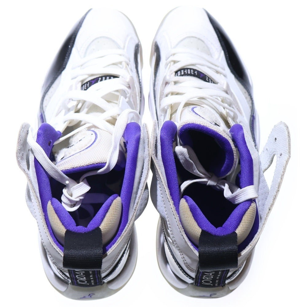 NIKE(ナイキ) Jordan Brand Jumpman Two Trey ナイキジョーダンブランド ジャンプマン ツートレイ ハイカットスニーカー US8.5/26.5cm ホワイト/パープル DO1925-100