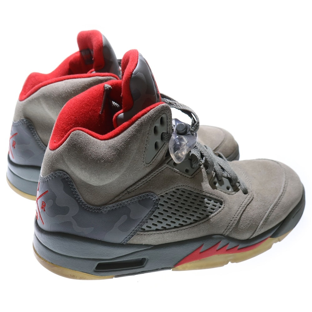 NIKE(ナイキ) NIKE AIR JORDAN 5 RETRO/エアジョーダンレトロ ハイカットスニーカー US8/26cm グレー 136027-051