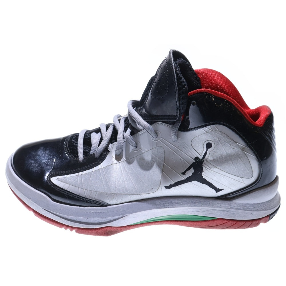 NIKE(ナイキ) AERO FLIGHT ジョーダン エアロ フライト ハイカットスニーカー US8.5/26.5cm ブラック/シルバー AERO FLIGHT ジョーダン エアロ フライト