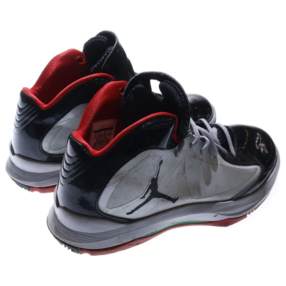 NIKE(ナイキ) AERO FLIGHT ジョーダン エアロ フライト ハイカットスニーカー US8.5/26.5cm ブラック/シルバー AERO FLIGHT ジョーダン エアロ フライト