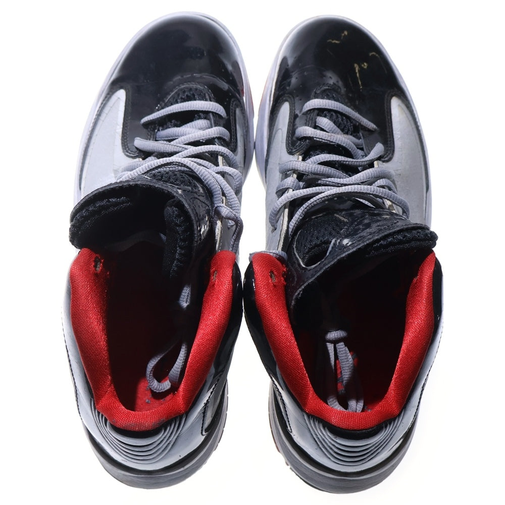 NIKE(ナイキ) AERO FLIGHT ジョーダン エアロ フライト ハイカットスニーカー US8.5/26.5cm ブラック/シルバー AERO FLIGHT ジョーダン エアロ フライト