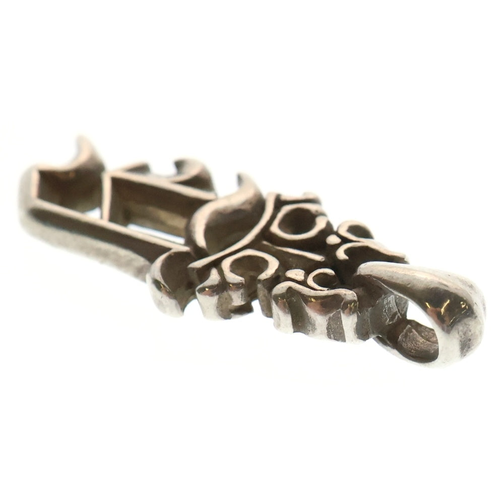 Bill Wall Leather/BWL(ビルウォールレザー) Initial Crown Pendant イニシャル クラウン ペンダント トップ Y シルバー