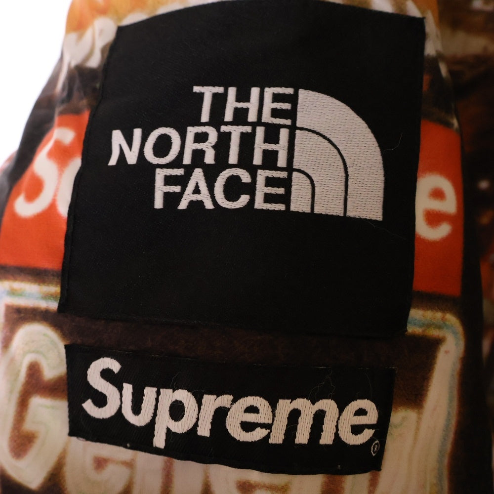 SUPREME(シュプリーム) 22AW ×THE NORTH FACE 800-Fill Half Zip Hooded Pullover タイムズスクエア ハーフジップ フーデッド プルオーバー ダウンジャケット マルチ ND52205I