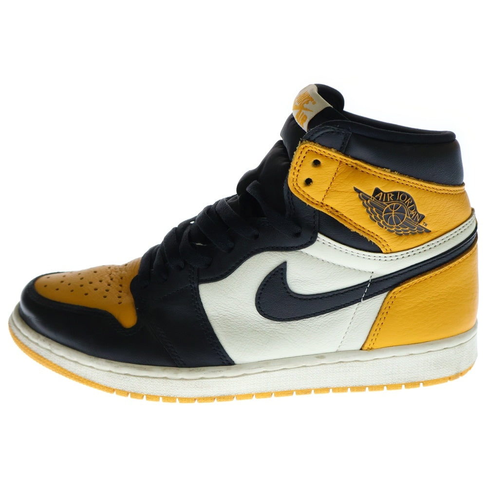 NIKE(ナイキ) AIR JORDAN 1 RETRO HIGH OG TAXI エア ジョーダン 1 レトロ タクシー ハイカットスニーカー イエロー/ブラック US10/28cm 555088-711