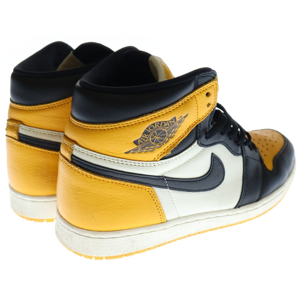 NIKE(ナイキ) AIR JORDAN 1 RETRO HIGH OG TAXI エア ジョーダン 1 レトロ タクシー ハイカットスニーカー イエロー/ブラック US10/28cm 555088-711