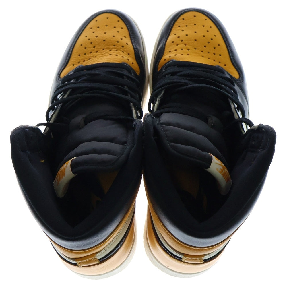 NIKE(ナイキ) AIR JORDAN 1 RETRO HIGH OG TAXI エア ジョーダン 1 レトロ タクシー ハイカットスニーカー イエロー/ブラック US10/28cm 555088-711