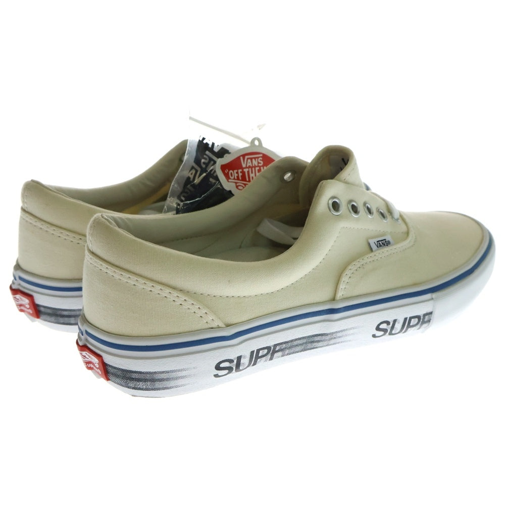 SUPREME(シュプリーム) 16SS ×VANS Motion Logo Era Pro バンズ モーションロゴ エラ プロ ローカットスニーカー US10/28cm ホワイト VN000VFBJ65