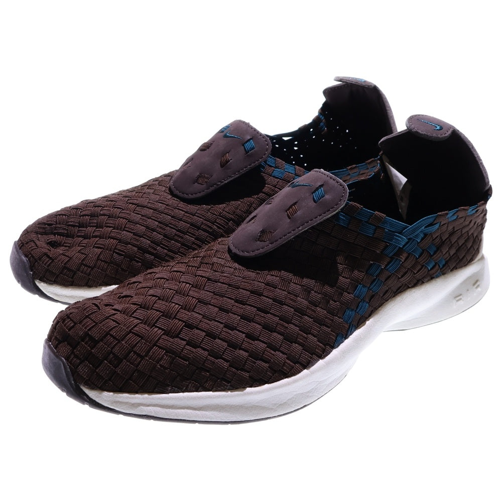 NIKE(ナイキ) 【観賞用2006年製】AIR WOVEN BAROQUE Brown & Teal エア ウーブン バロック ローカットスニーカー ブラウン US10/28cm 312422-231