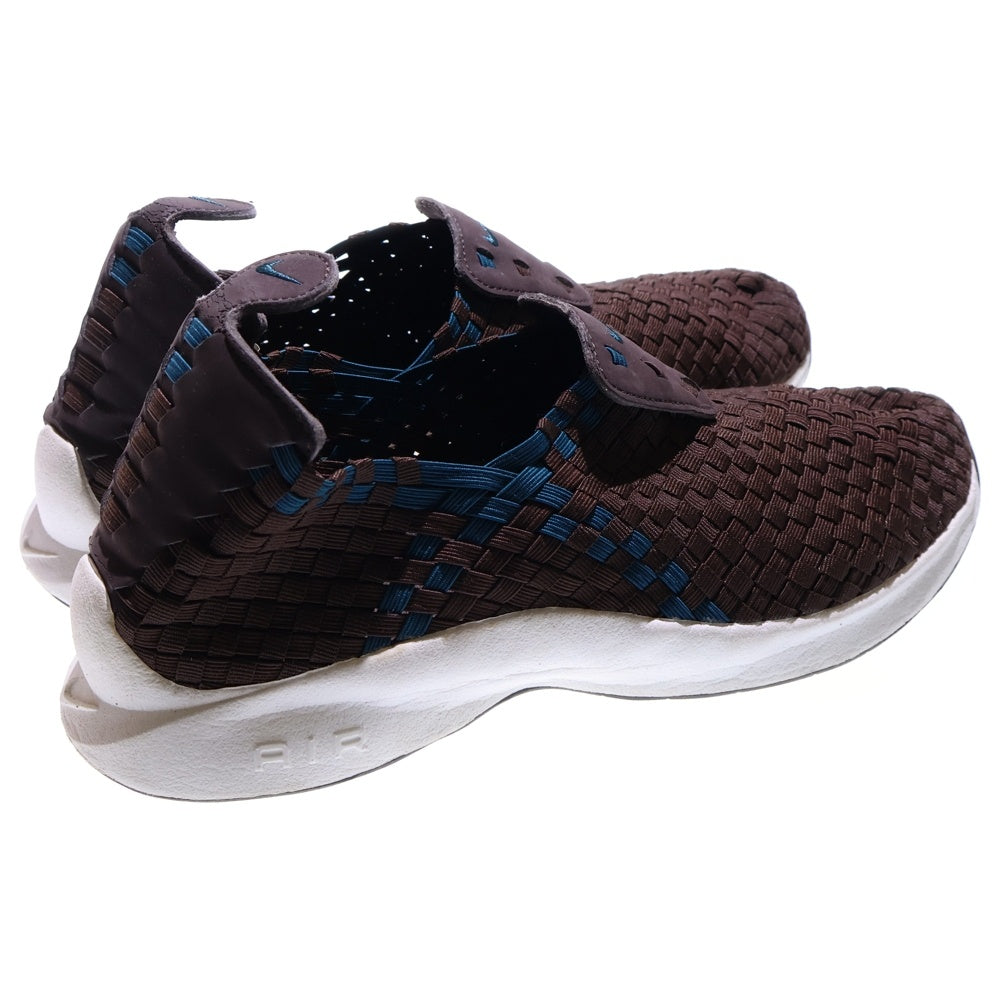 NIKE(ナイキ) 【観賞用2006年製】AIR WOVEN BAROQUE Brown & Teal エア ウーブン バロック ローカットスニーカー ブラウン US10/28cm 312422-231