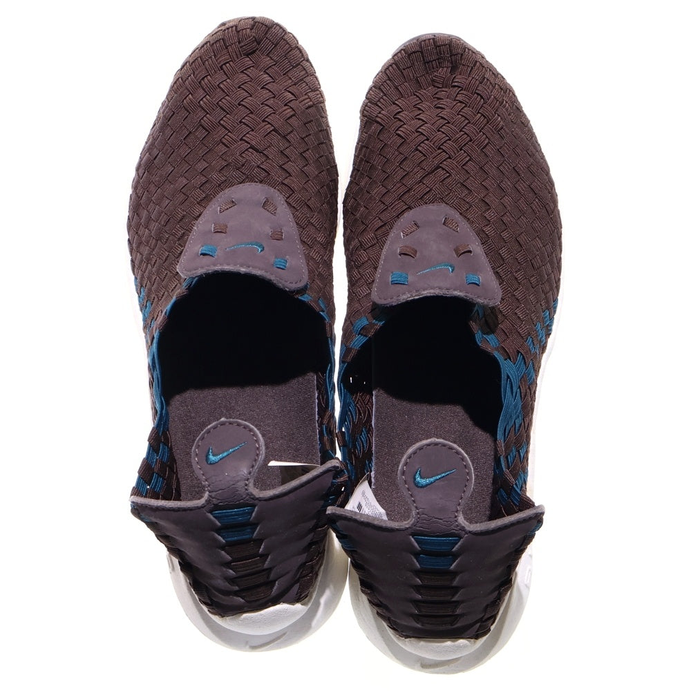 NIKE(ナイキ) 【観賞用2006年製】AIR WOVEN BAROQUE Brown & Teal エア ウーブン バロック ローカットスニーカー ブラウン US10/28cm 312422-231