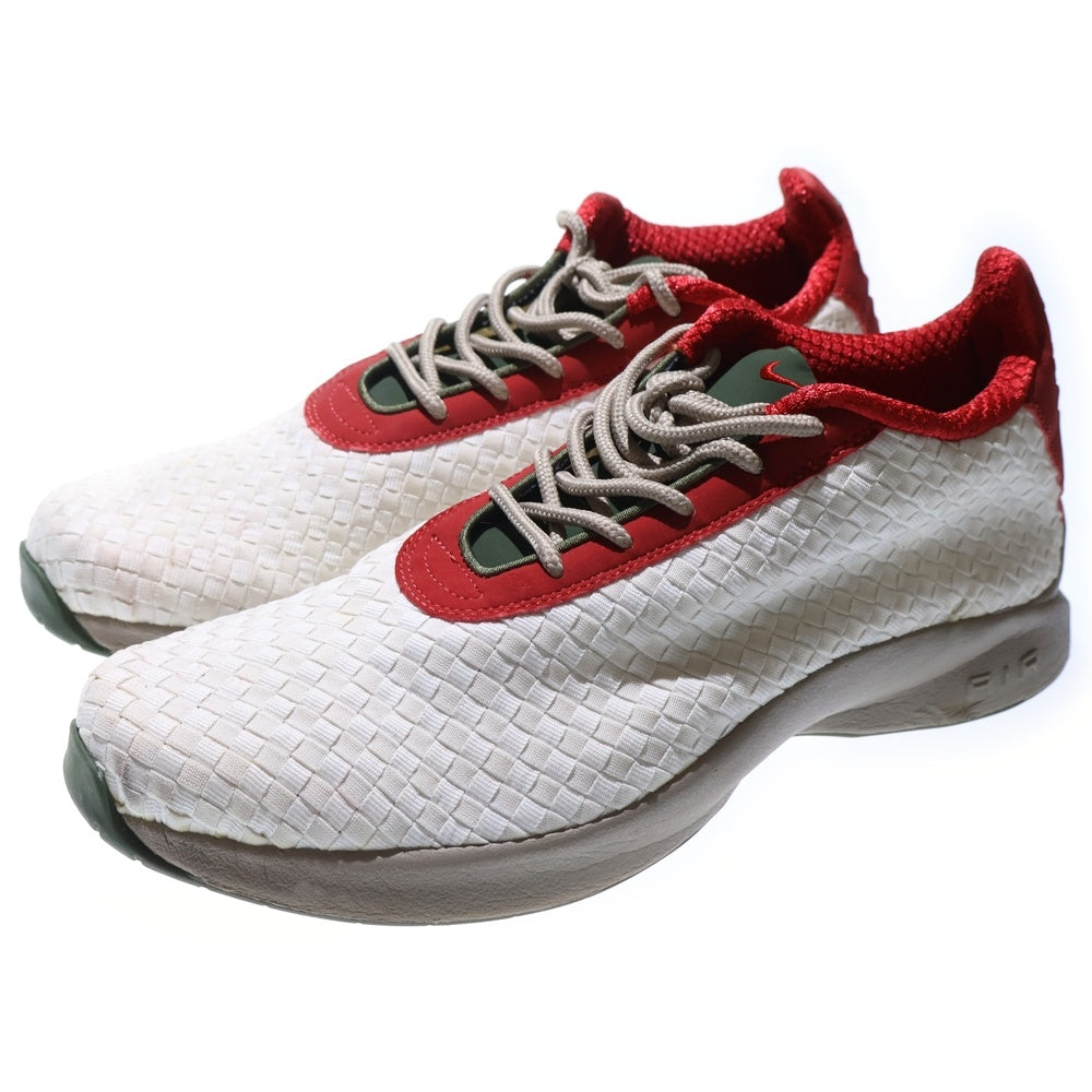 NIKE(ナイキ) 【観賞用2002年製】AIR WOVEN DESERT BOOT エア ウーブン デザート ブーツ ミッドカットスニーカー レッド/ホワイト US10/28cm 304976-161