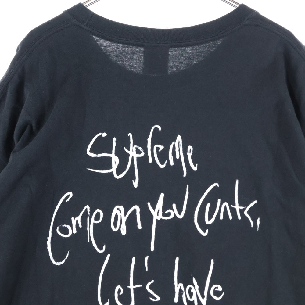 SUPREME(シュプリーム) 25SS Aphex Twin Windowlicker Tee エイフェックス ツイン ウィンドウリッカー フォトプリント クルーネック 半袖Tシャツ カットソー ブラック