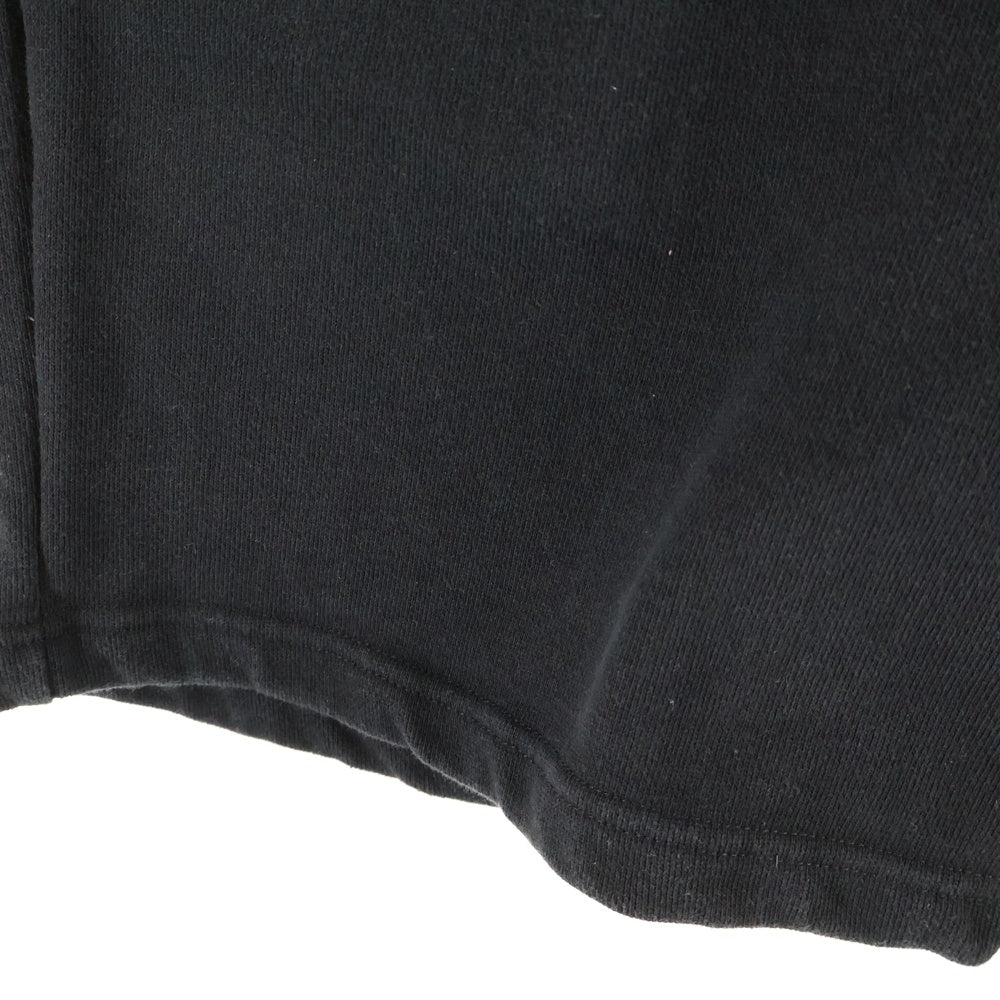 THE BLACK EYE PATCH(ブラックアイパッチ) SMALL HWC LABEL SWEAT SHORT 取扱注意 ロゴ刺繍 ショーツ ハーフパンツ ブラック