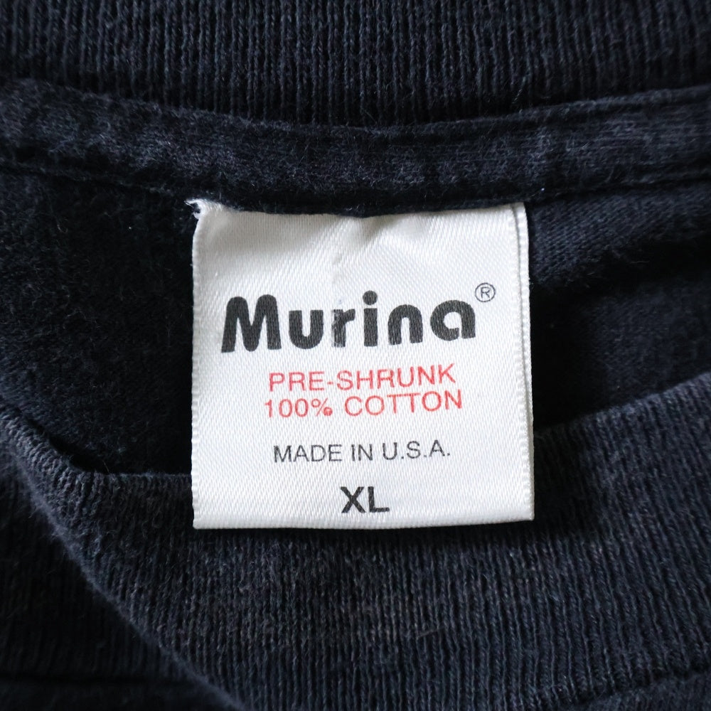 VINTAGE(ヴィンテージ) 90s 1997 RODMAN TEE Murina デニス・ロッドマン バックプリント クルーネック 半袖Tシャツ カットソー ブラック