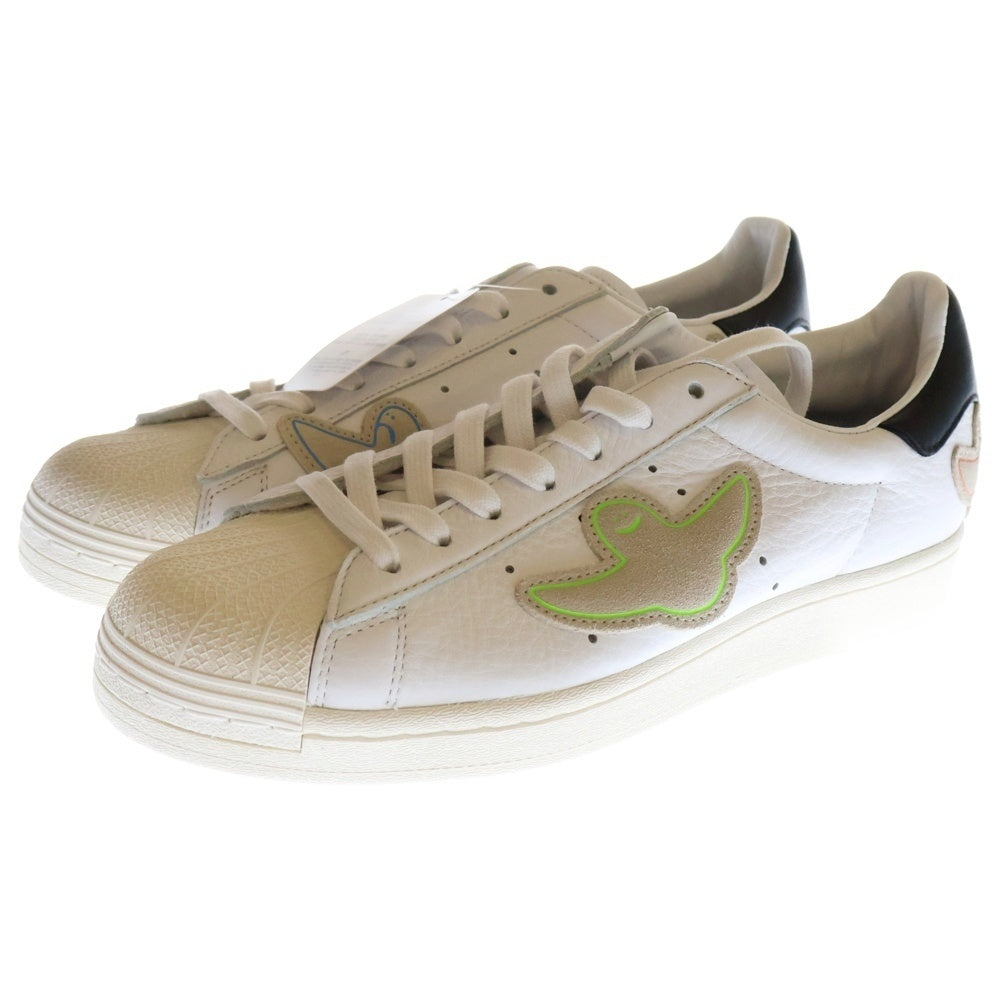 adidas(アディダス) ×MARK GONZALES GONZ Superstar ADV Shmoo マーク・ゴンザレス ゴンズ スーパースター シュムー ローカットスニーカー ホワイト US10/28cm FW8029