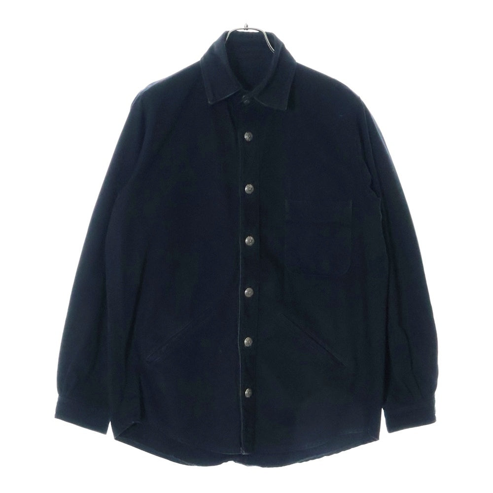 CHROME HEARTS(クロムハーツ) OLD オールド クロスパッチ バック フレアニー ウエスタン デニム シャツジャケット ブラック