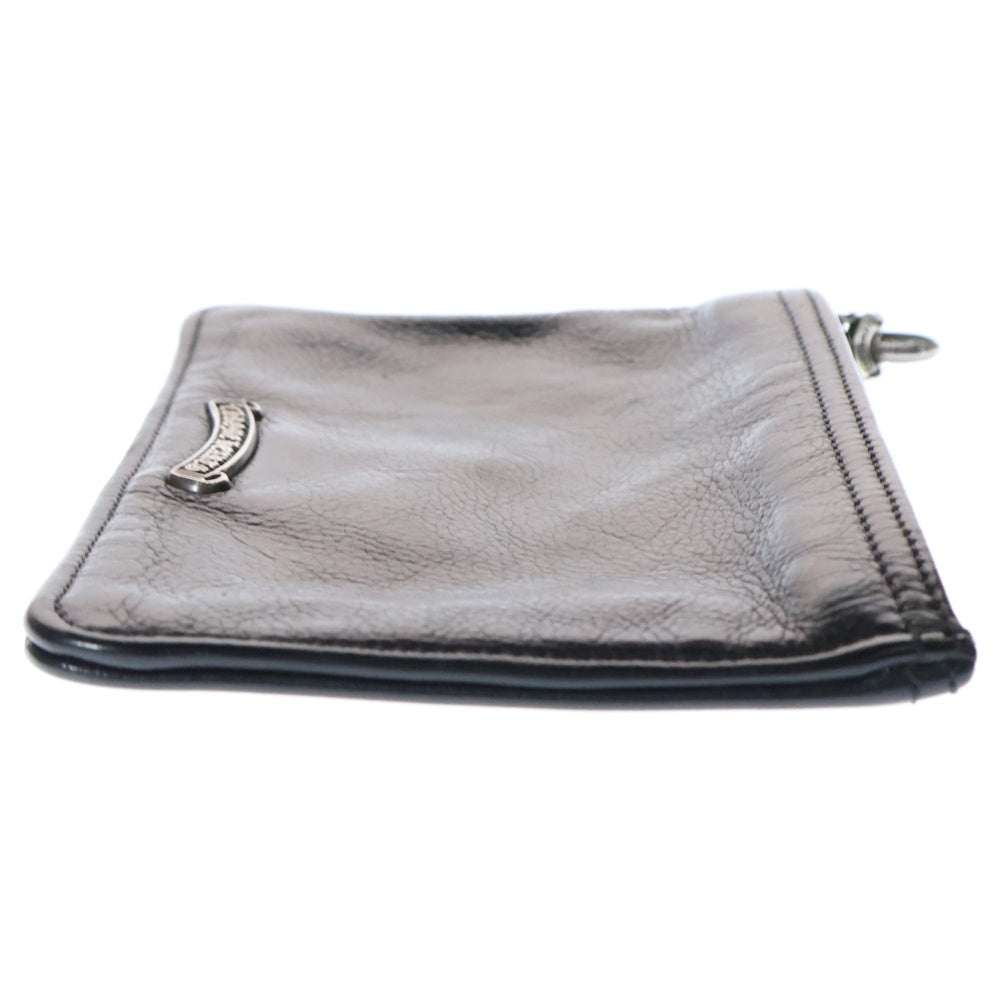 CHROME HEARTS(クロムハーツ) SCROLL LABEL ZIPPER CHANGE PURSE #2 WALLET スクロールラベル ジッパーチェンジパース ウォレット コインケース