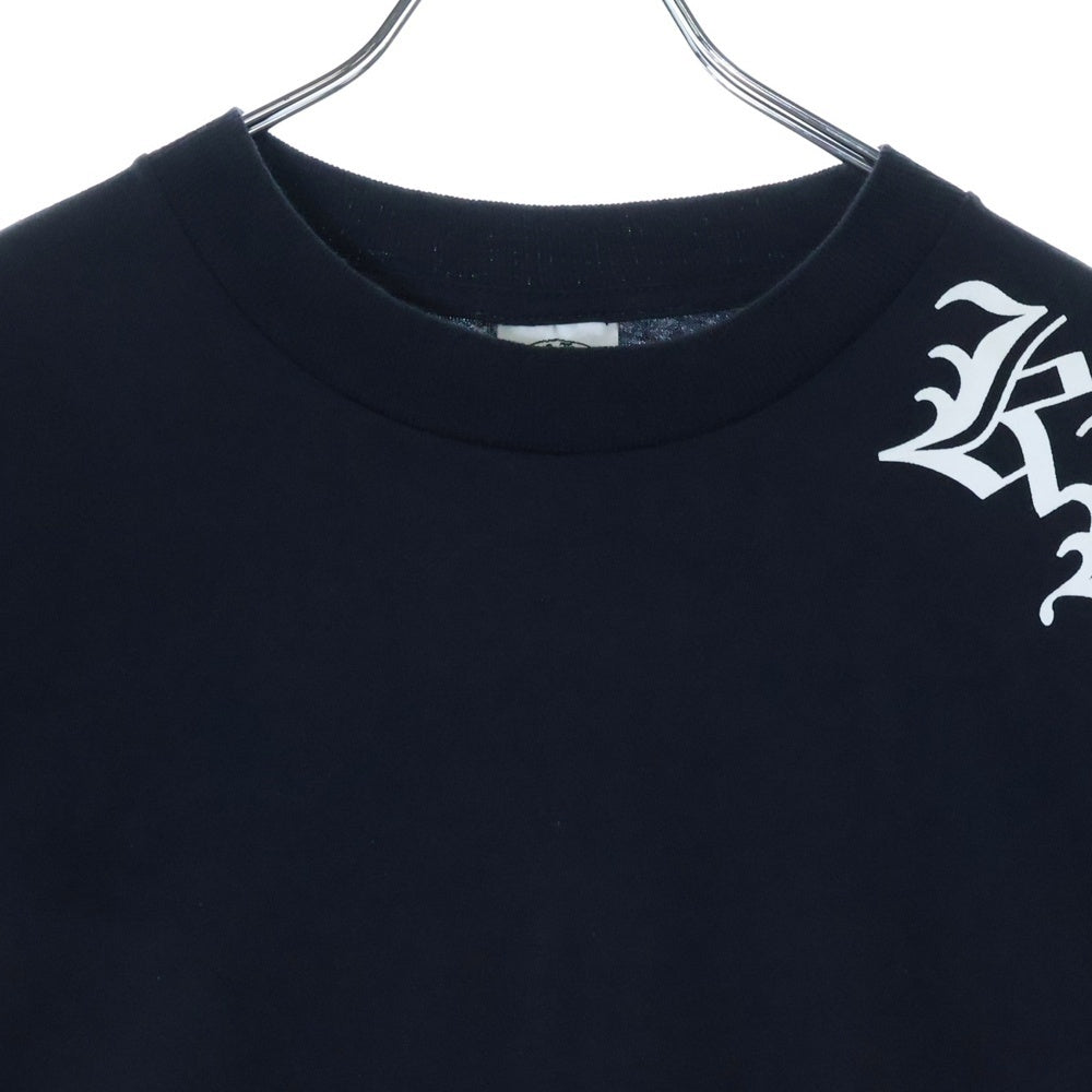 CHROME HEARTS(クロムハーツ) OLD ×KYOSUKE HIMURO 21st CENTURY BOOWYS VS HIMURO S/S TEE 氷室京介 ボウイVSヒムロ プリント 半袖Tシャツ カットソー ブラック