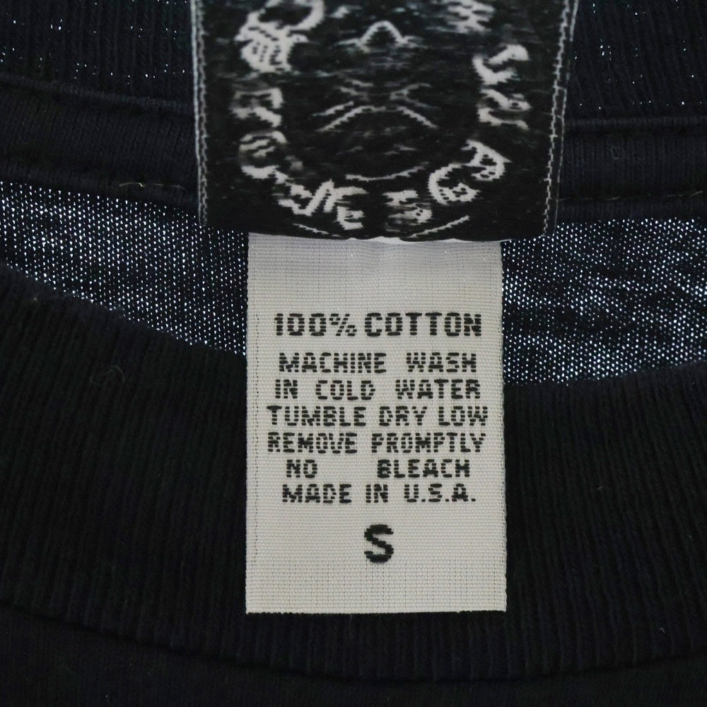 CHROME HEARTS(クロムハーツ) OLD ×KYOSUKE HIMURO 21st CENTURY BOOWYS VS HIMURO S/S TEE 氷室京介 ボウイVSヒムロ プリント 半袖Tシャツ カットソー ブラック