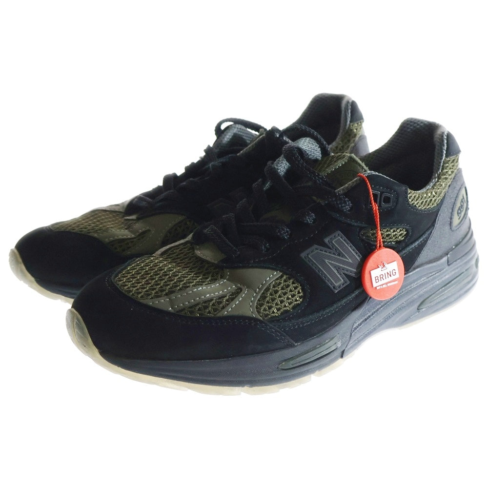 New Balance(ニューバランス) × STONE ISLAND 991V2 BLACK ×ストーンアイランド 991V2 ローカットスニーカー ブラック US8/26cm U991SD2
