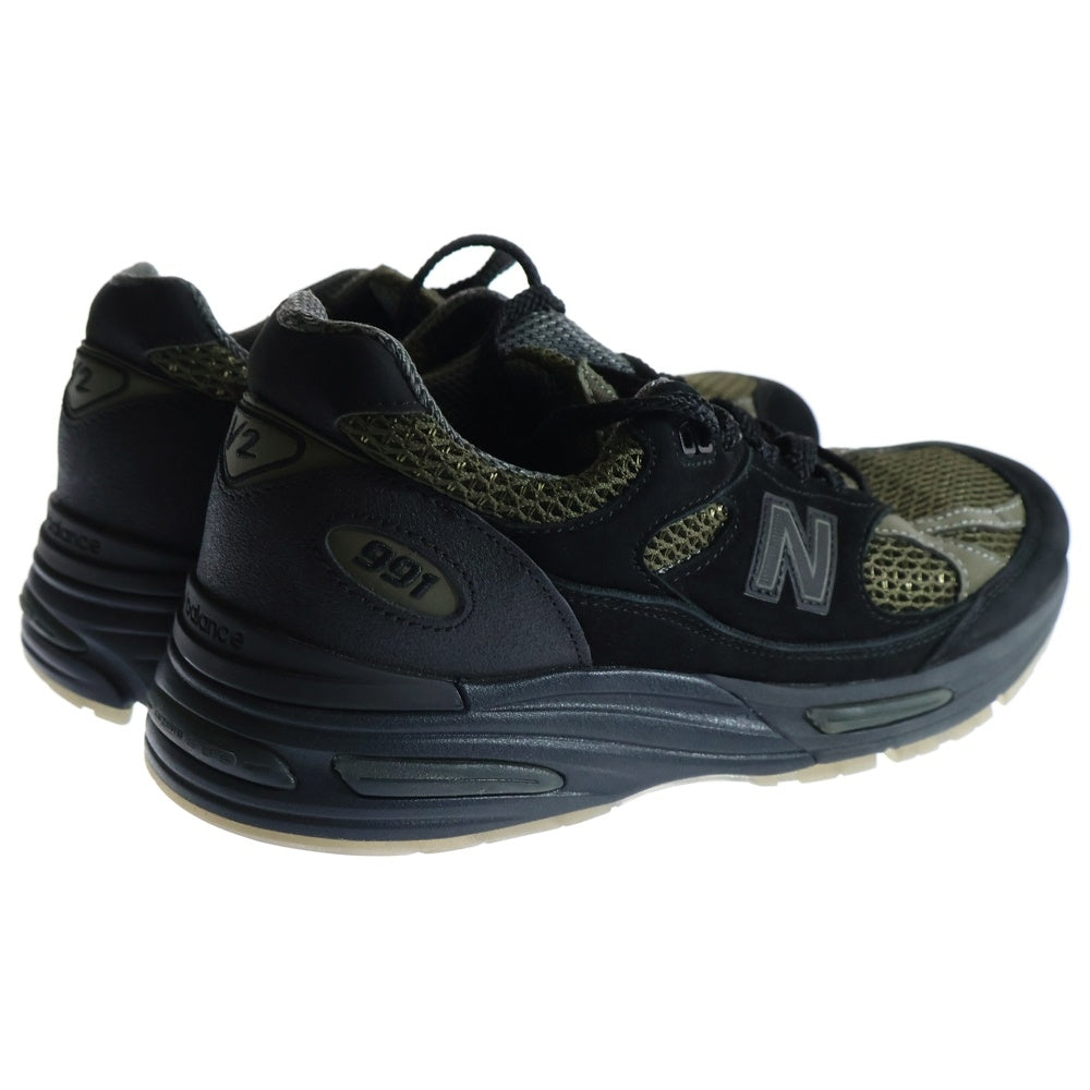 New Balance(ニューバランス) × STONE ISLAND 991V2 BLACK ×ストーンアイランド 991V2 ローカットスニーカー ブラック US8/26cm U991SD2