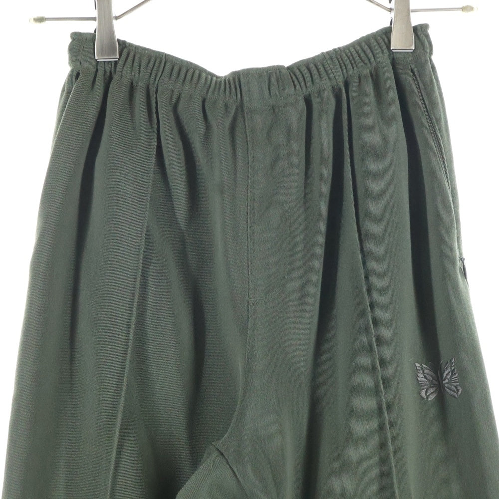 Needles(ニードルス) W.U. Boot-Cut Pant ロゴ刺繍 ブーツカットパンツ カーキ HM160