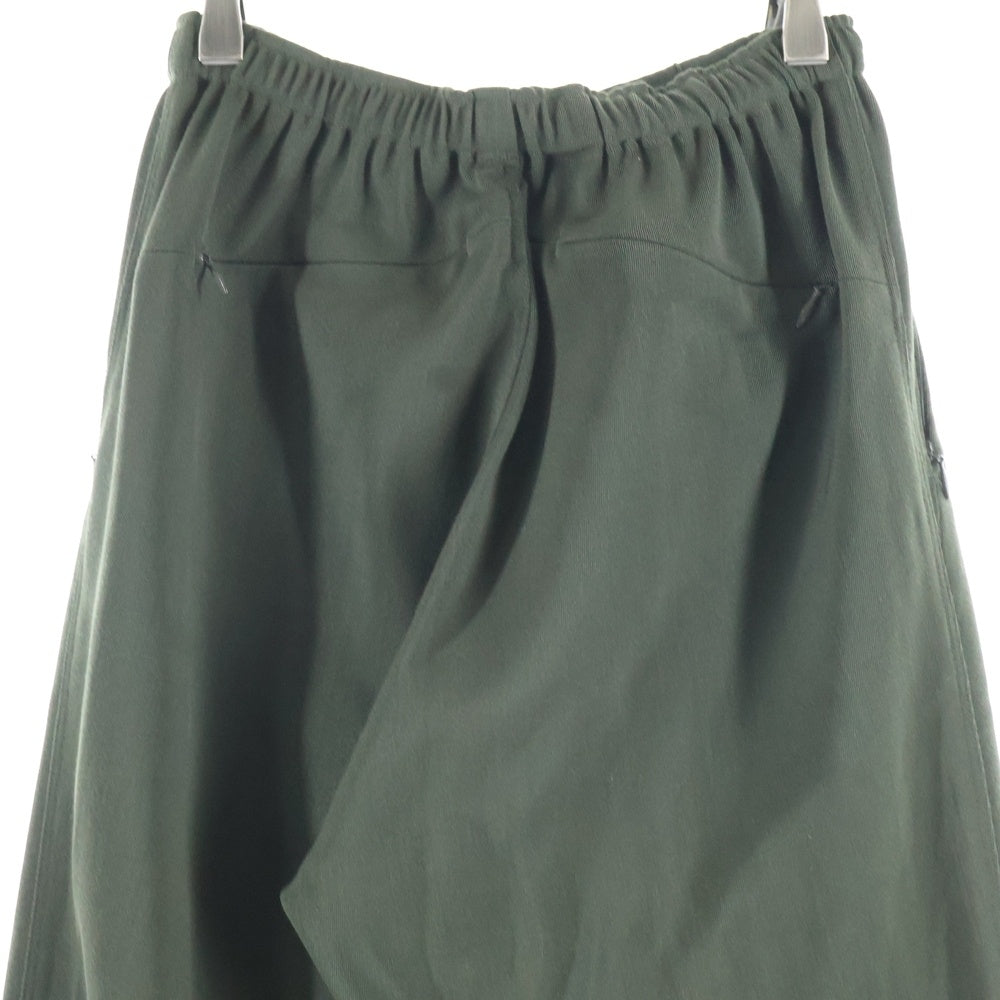 Needles(ニードルス) W.U. Boot-Cut Pant ロゴ刺繍 ブーツカットパンツ カーキ HM160