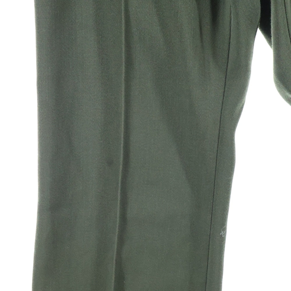 Needles(ニードルス) W.U. Boot-Cut Pant ロゴ刺繍 ブーツカットパンツ カーキ HM160