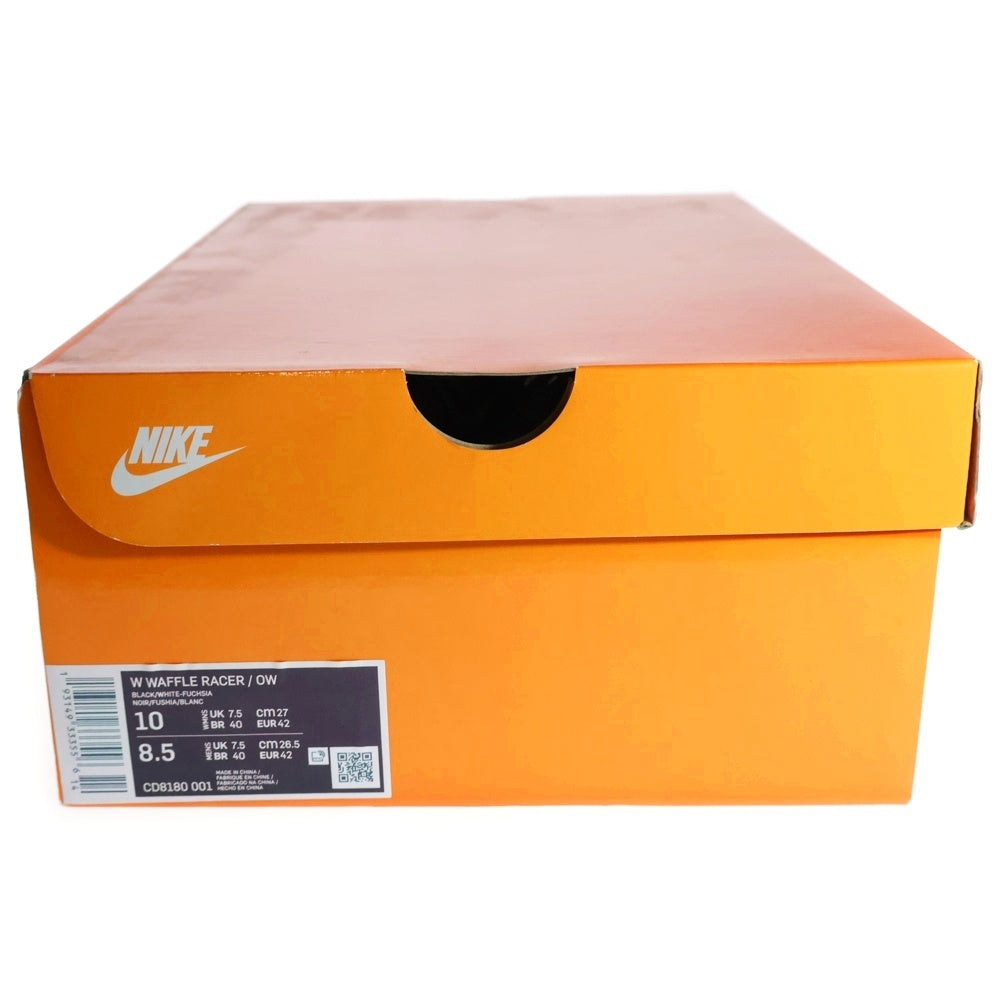 NIKE(ナイキ) ×OFF-WHITE WMNS WAFFLE RACER オフホワイト ウィメンズ ワッフルレーサー ローカットスニーカー マルチ US8.5/26.5cm CD8180-001