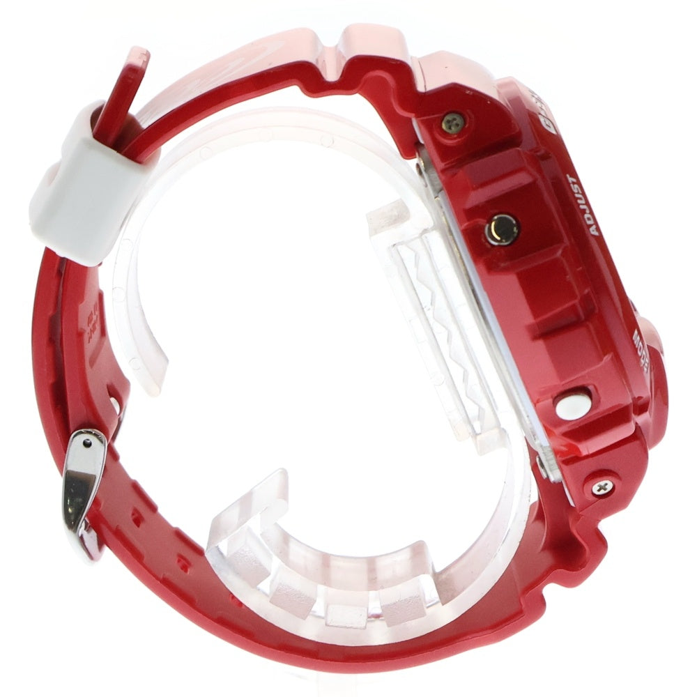 A BATHING APE(アベイシングエイプ) ×CASIO G-SHOCK×COCA-COLA ×カシオ ジーショック×コカ・コーラ デジタルウォッチ 腕時計 レッド DW-6900FS