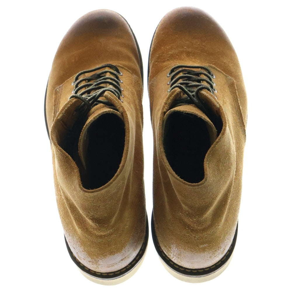 RED WING(レッド ウイング) Classic Work 6inch Round toe クラシックワーク6インチラウンドトゥ ホーソーンミュールスキナーラフアウト US9/27m ブラウン 8151