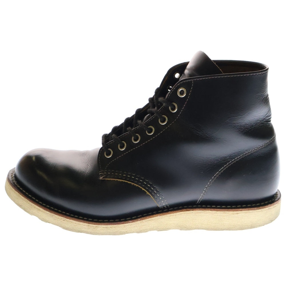 RED WING(レッド ウイング) 6inch ROUND TOE IRISH SETTER 6インチ ラウンドトゥアイリッシュ セッター 革靴 レザーシューズ US9/27cm ブラック 9870