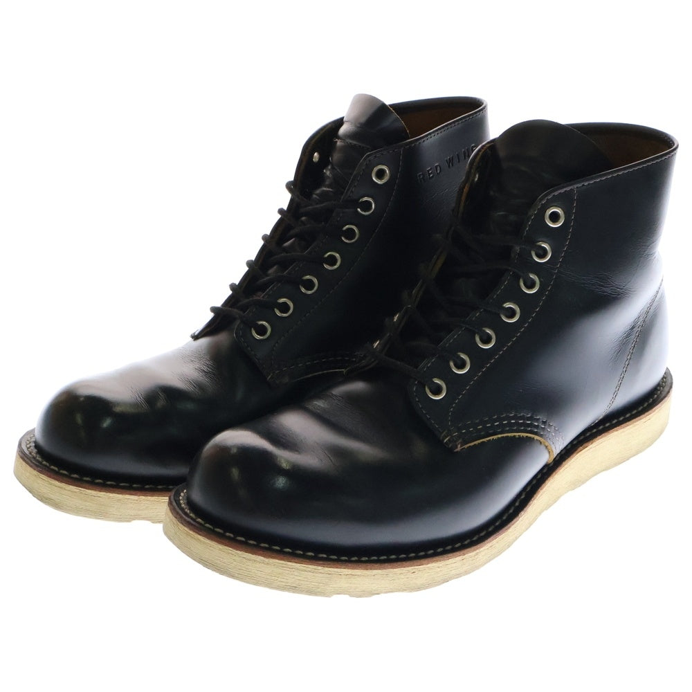 RED WING(レッド ウイング) 6inch ROUND TOE IRISH SETTER 6インチ ラウンドトゥアイリッシュ セッター 革靴 レザーシューズ US9/27cm ブラック 9870