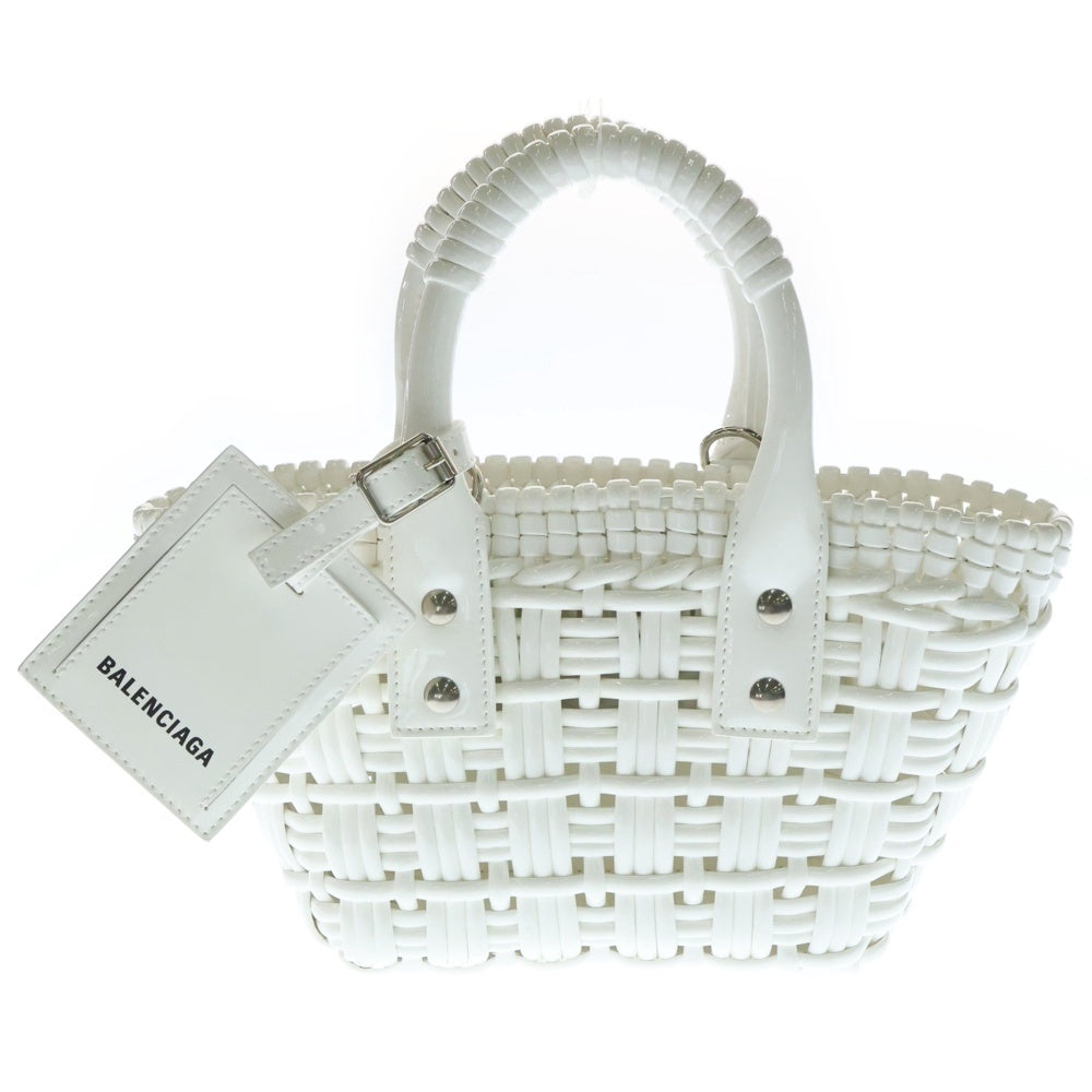 BALENCIAGA(バレンシアガ) BISTRO ビストロXXS ミニハンドバッグ ホワイト 678028