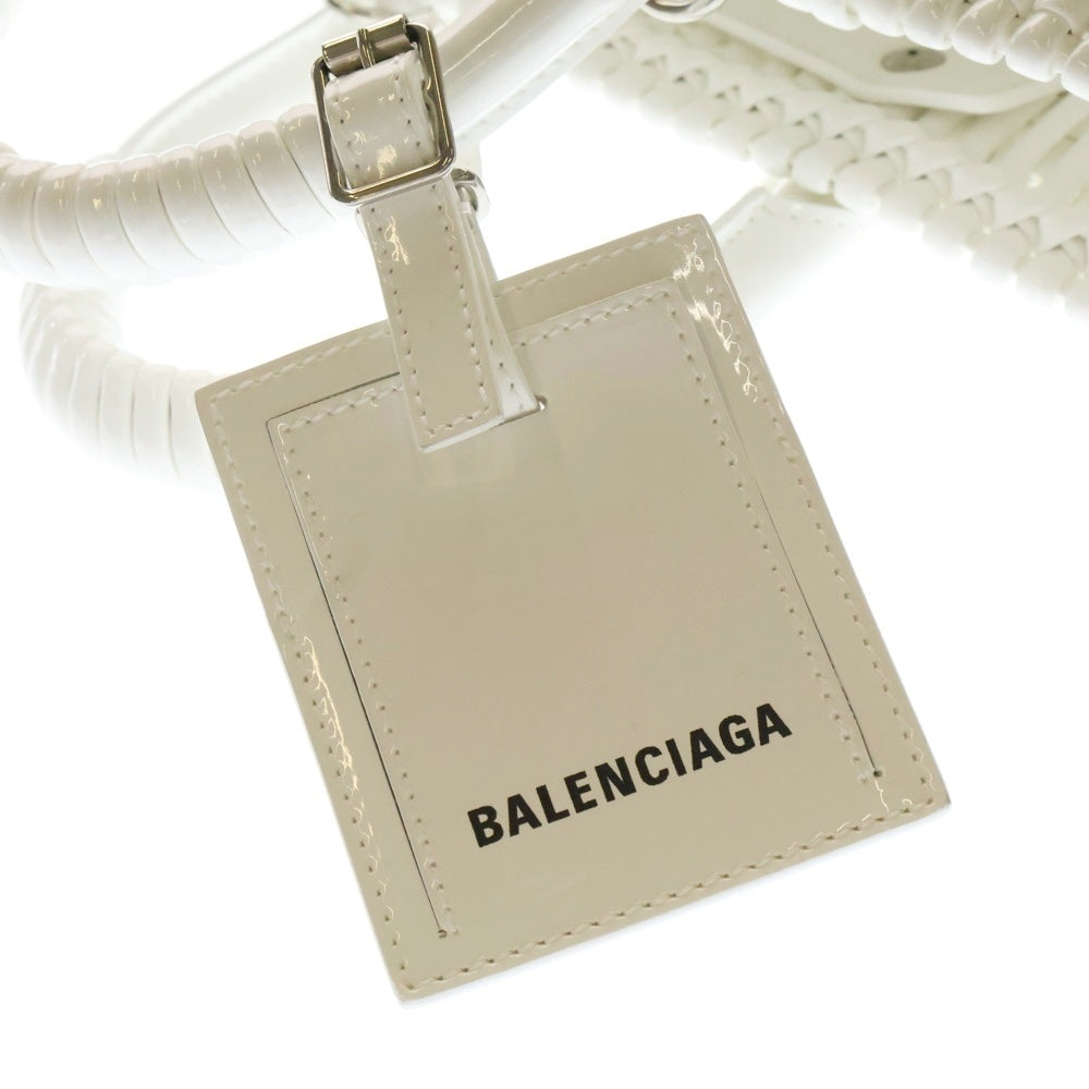 BALENCIAGA(バレンシアガ) BISTRO ビストロXXS ミニハンドバッグ ホワイト 678028
