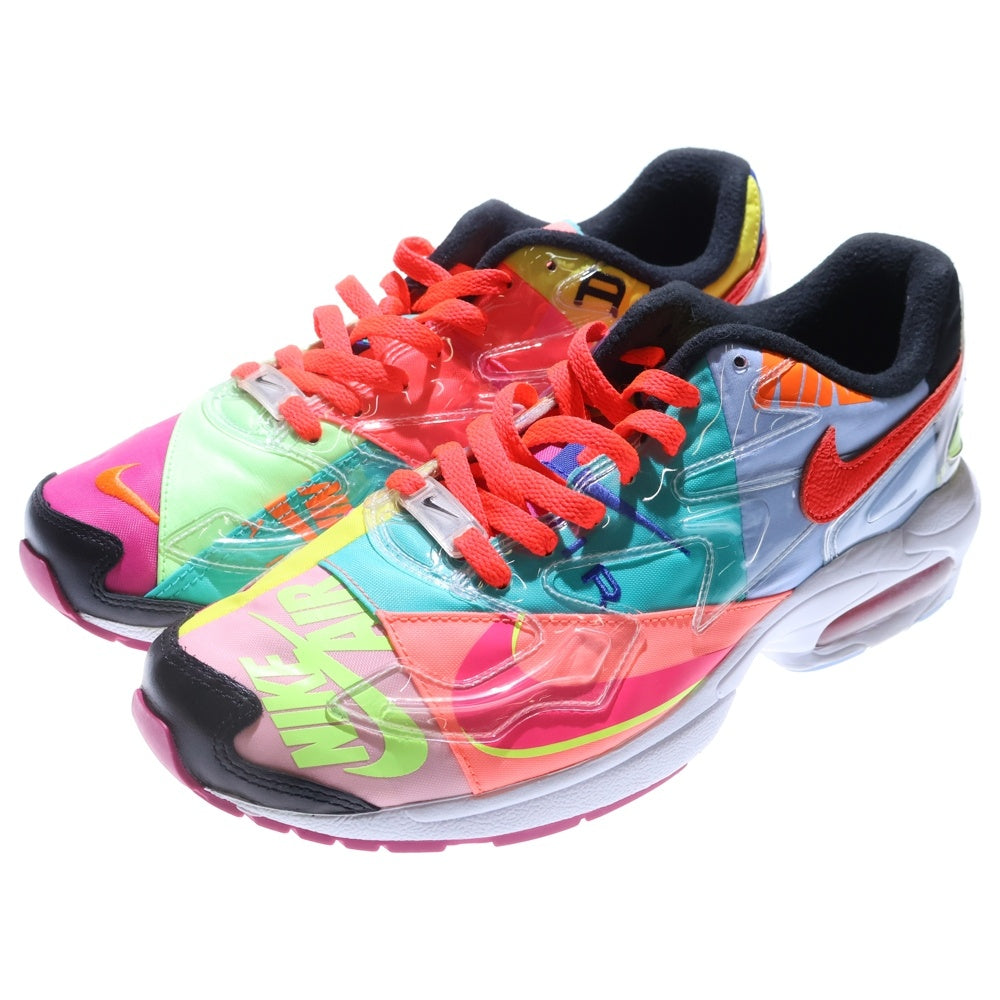 NIKE(ナイキ) ×atmos AIR MAX 2 LIGHT QS アトモス エアマックス2 ライト ローカットスニーカー シューズ マルチ US9.5/27.5cm BV7406-001